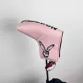Straight putter cover putter magnet closure