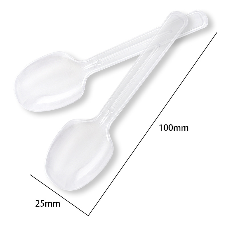 Taza cuadrada puntual Taza redonda Una variedad de tazas de postre Taza de pudín Taza de mousse Plato Cuchara de plástico desechable Amazon