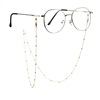 Glasses, retro chain, metal fashionable decorations, creative medical mask stainless steel, sunglasses, Lolita style, internet celebrity