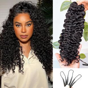Crochet Feather Hair Extensions  Burmese curly�hᘰl��ë�Ӱl