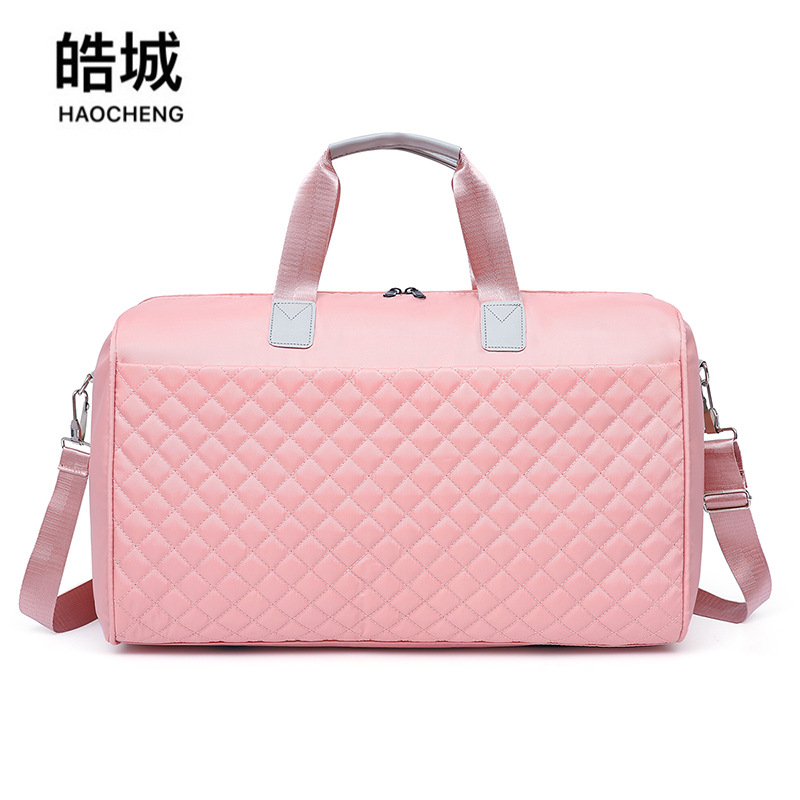 2024 Bolso de yoga de fitness deportivo portátil de gran capacidad de nuevo estilo transfronterizo Mochila de viaje al aire libre de corta distancia Lingge de moda