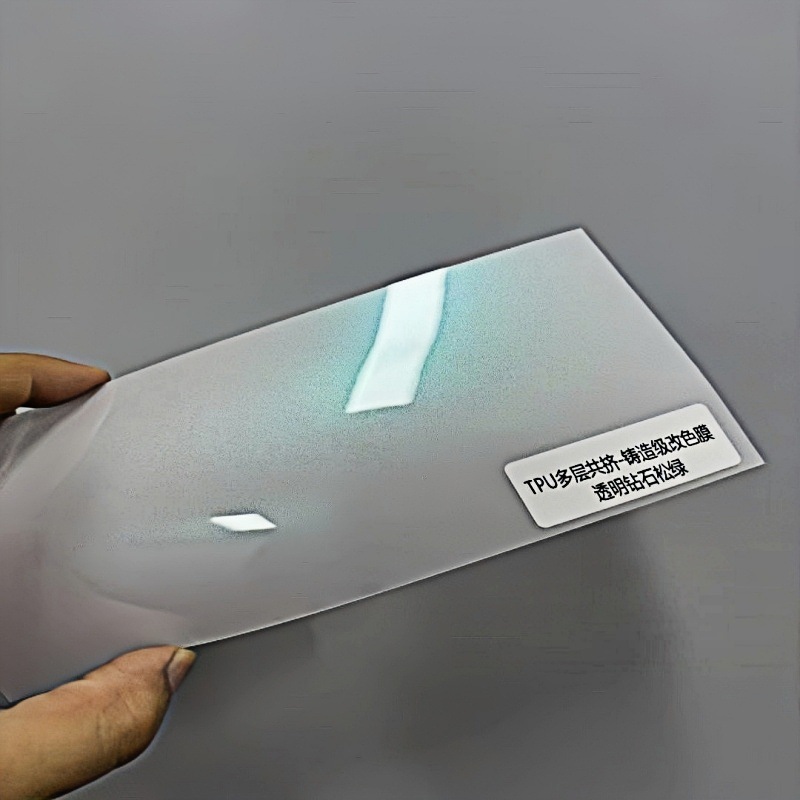 Tpu Car Headlight Color-Changing Film, Flash Diamond Color-Changing Self-Healing Car Light Anti-Scratch Protective Film, Blackened Tail Light Film