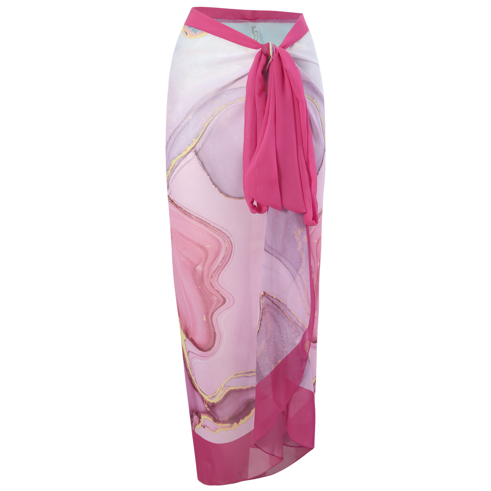 Retro-Badeanzug-Set mit hohem Kragen – Bescheidener Einteiler mit Rocküberwurf (S-XL) – Bademode aus Polyester mit Blumenmuster für Damen_voghion.com