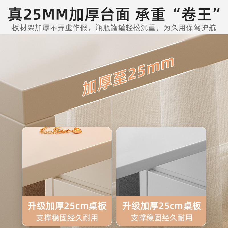 Escritorio de esquina dormitorio simple moderno 2024 nuevo armario de maquillaje escritorio de esquina dormitorio escritorio de computadora