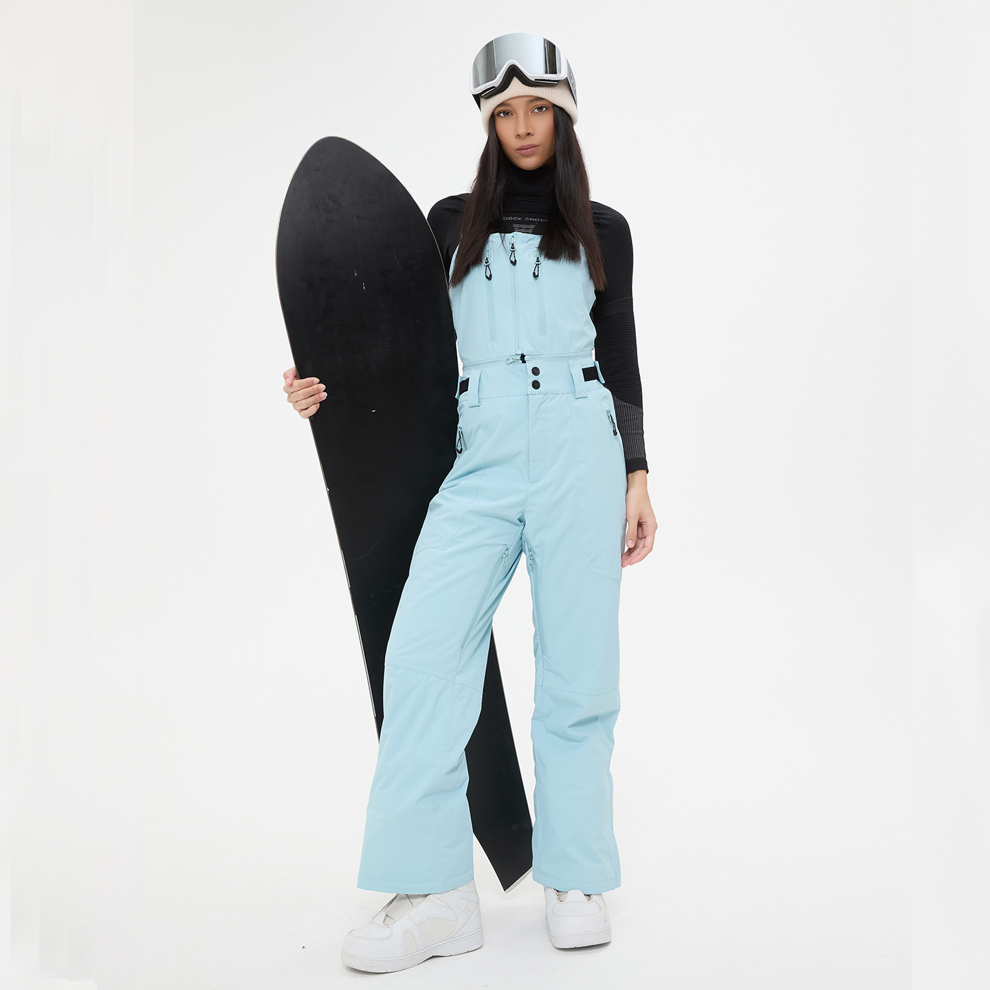 Detachable, reversible, waterproof, thickened, and cold-weather ski pants for both single and double skis. Drop shipping and custom orders accepted.