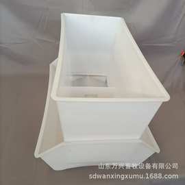 厂家供应纯原料、加固塑料料箱、塑料喂料箱、鸭料箱鸡鸭用图片