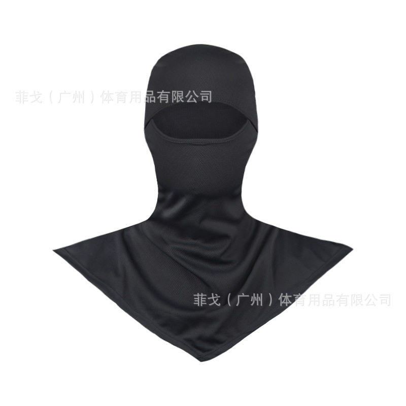 통기성 속건성 실크 메쉬 블랙