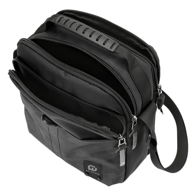 Wepower nueva bolsa de mensajero de los deportes de los hombres al aire libre calle bolso de los hombres bolsa de mensajero ocasional bolso de hombro de los hombres de moda