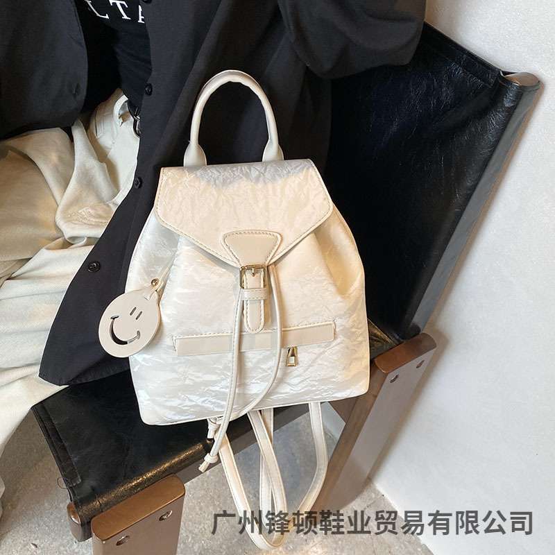 Mochila para mujer 2025 estilo caliente Mochila para estudiantes universitarios ins Mochila de nicho Bolso de mano