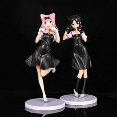 2 standing postures of Miss Kaguya, Shinomiya Kaguya, Fujiwara Chika, bagged figures, desktop ornaments, two-dimensional animation