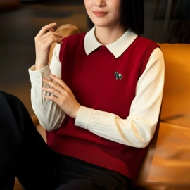 女式衬衫;女式马甲;休闲裤