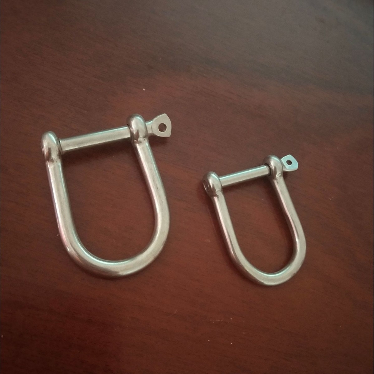 宽D卸扣  加宽D型卸扣 不锈钢304/316宽体卸扣