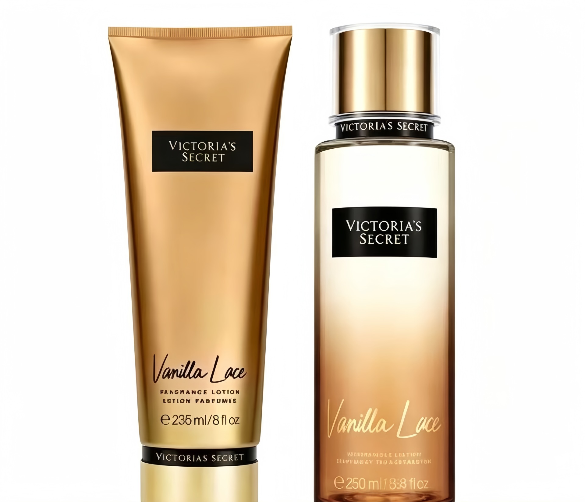 Set de Loción Corporal Perfumada e Hidratante 236ml+250ml de Larga Duración