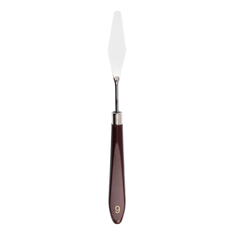 Special knife factory 18 stainless steel oil painting scraper blade cream spatula texture painting knife pigment mixing knife