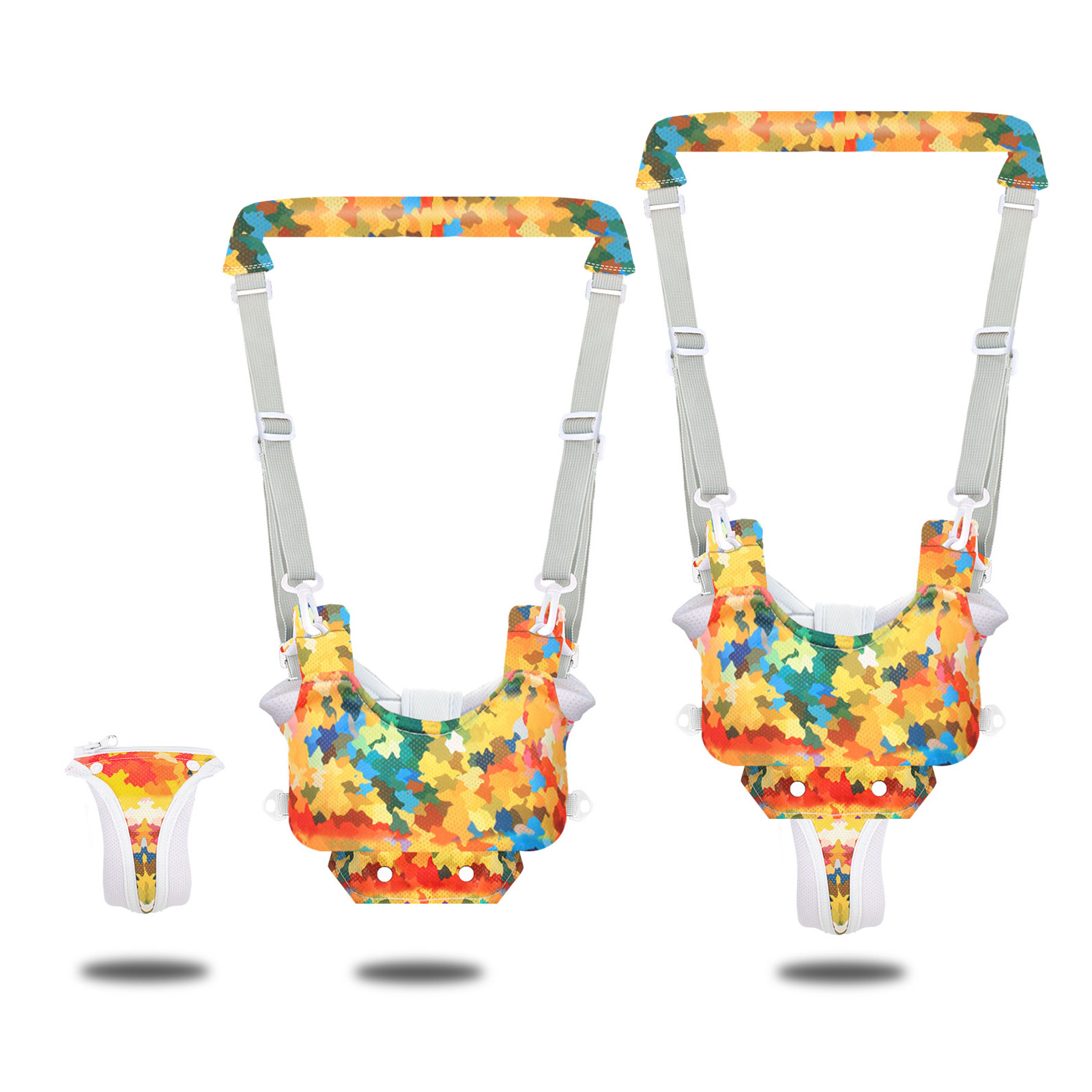 Baby Walking Harness with Mesh Fabric for Breathability, Anti-Fall Hat, Anti-Strangulation, Anti-Fall Set for Toddlers - Factory Direct