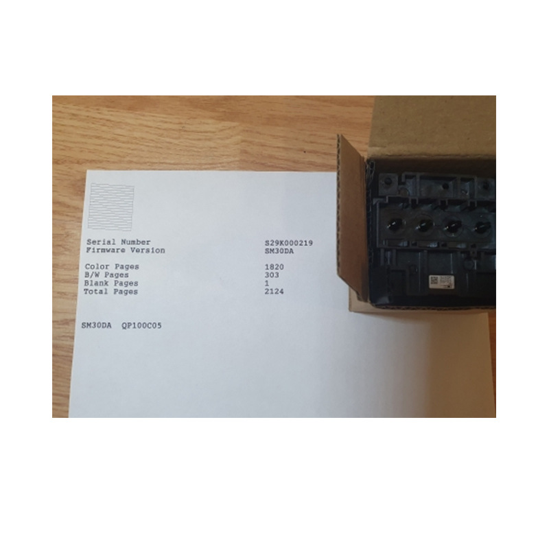 Adecuado para Epson L301 original, boquilla de cabezal de impresión al por mayor de exportación, color negro único, L351L358L310L211L551