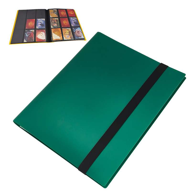 Libro de cartas de gran capacidad de nueve cuadrículas Libro de colección de cartas Ultraman Game King PTCG Star Card Book 360 Card Spot