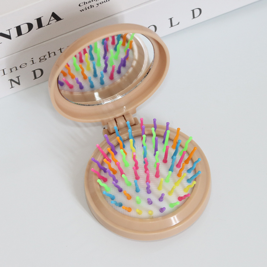 Aguja arcoíris de piel blanca de color café