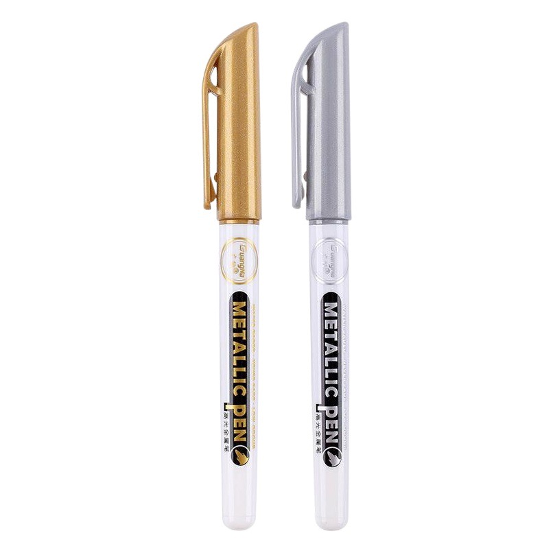 Guangna 560 paint pen gold silver metal marker glass pen signature greeting card pen Wedding Journal pen