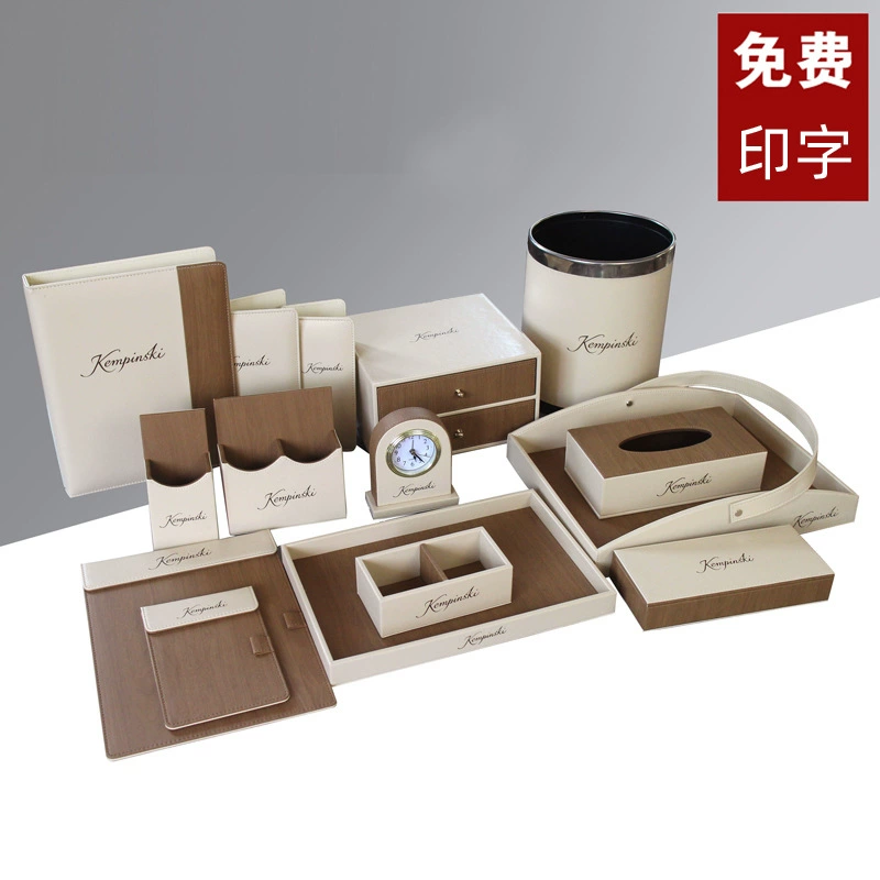 Высококачественный гостиничный сервис гид держатель для заметок коробка для салфеток кожаное сиденье с дистанционным управлением ящик для хранения чая ЛОГОТИП