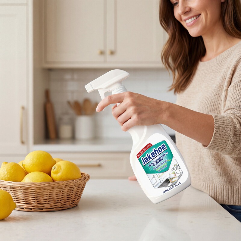 Jakehoe Multi-Purpose Cleaning Spray for Daily Household Cleaning of Floors, Tiles, and Kitchen Grease