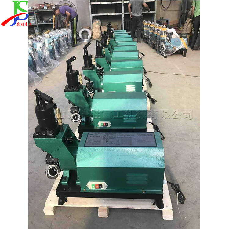 Equipo de ranura hidráulico eléctrico para tubería metálica máquina de rodadura de ranura de tubería canal prensa de ranura procesamiento de equipos