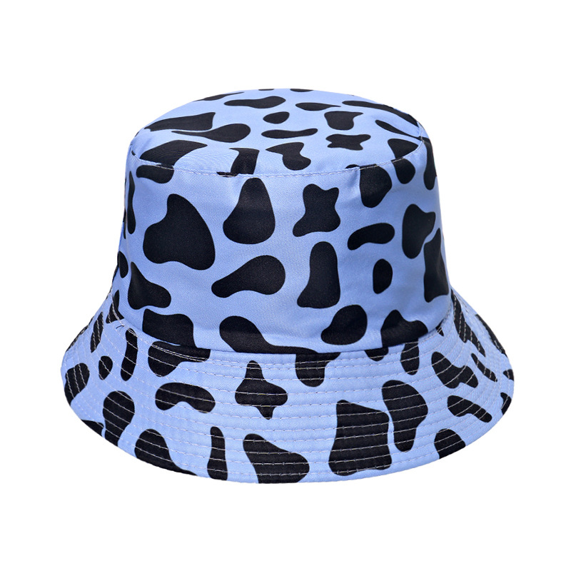 Bucket Hat Hats Type Daily, Street Occasion Women's Casual Basic Cows Flat Eaves Bucket Hat