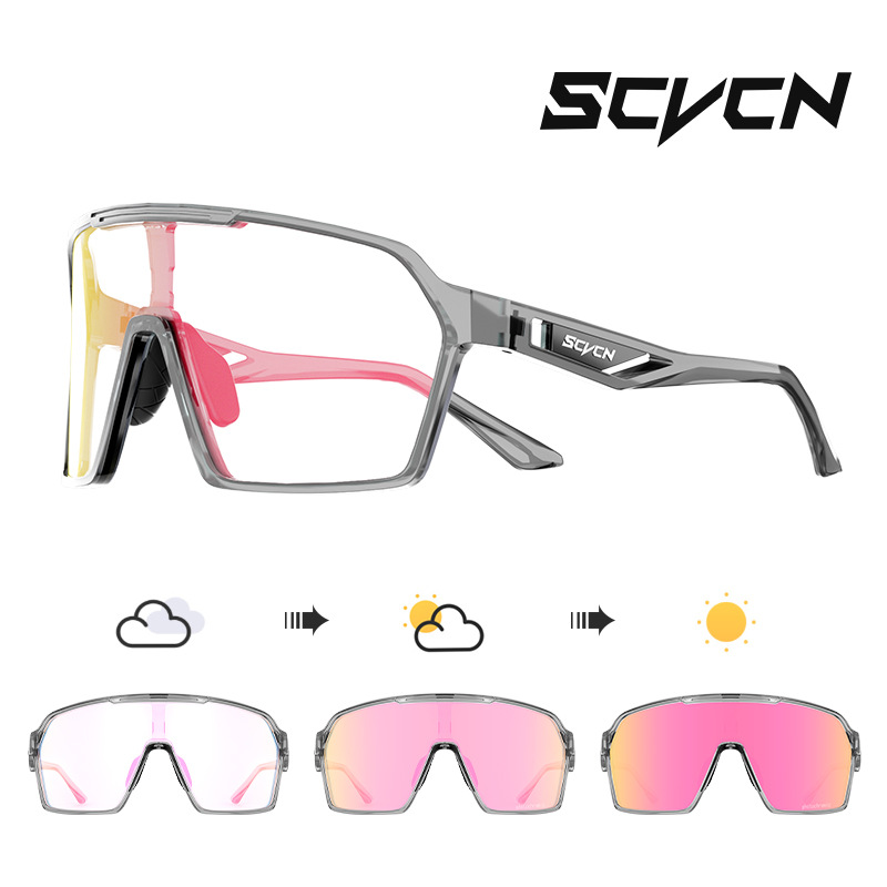 Gafas Fotocromáticas de Ciclismo de TR90, Cortavientos, Apto para Miopía, para Ciclismo de Montaña y Carretera image 6