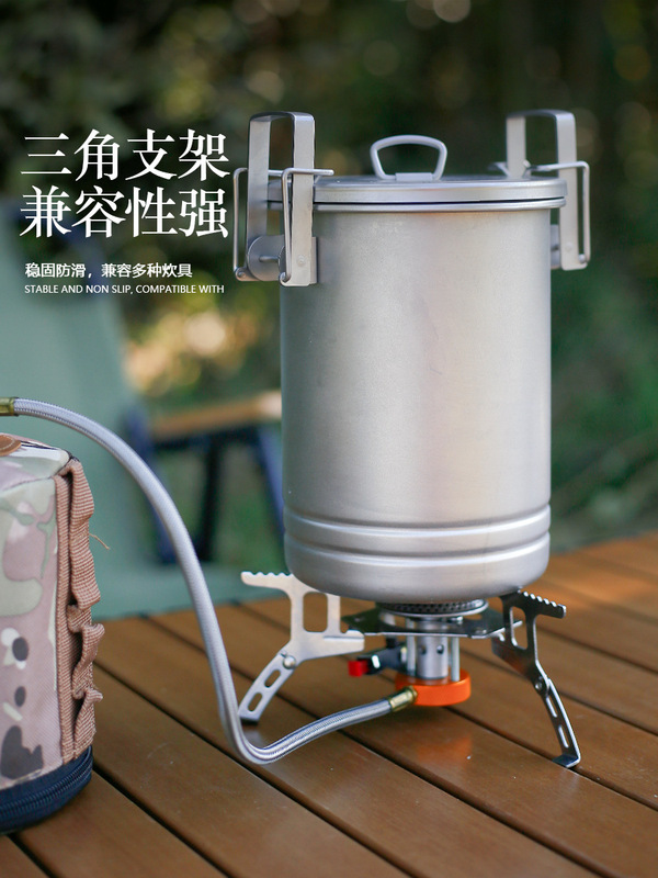 屋外防風炉頭キャンプステンレス帯電気ストーブ器具折り畳み式バルブ付きガスタンク炉頭|undefined