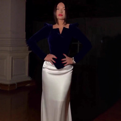 2025 新しいクロスボーダー対外貿易婦人服ヨーロッパとアメリカのアマゾンヨーロッパとアメリカンスタイルのスクエアカラーレースアップウエストハイエンドプライベート服スーツ
