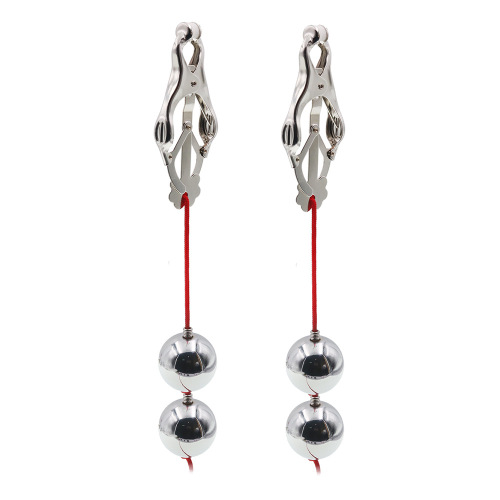 Fun and powerful nipple clamps, fun metal pendants, weight-bearing balls, festive stretchers, vaginal clamps, alternative games, adult products