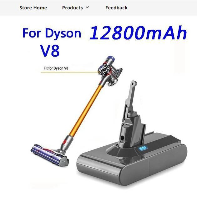 Newly suitable for Dyson Dyson V8 battery 21.6V non -rope vacuum…
