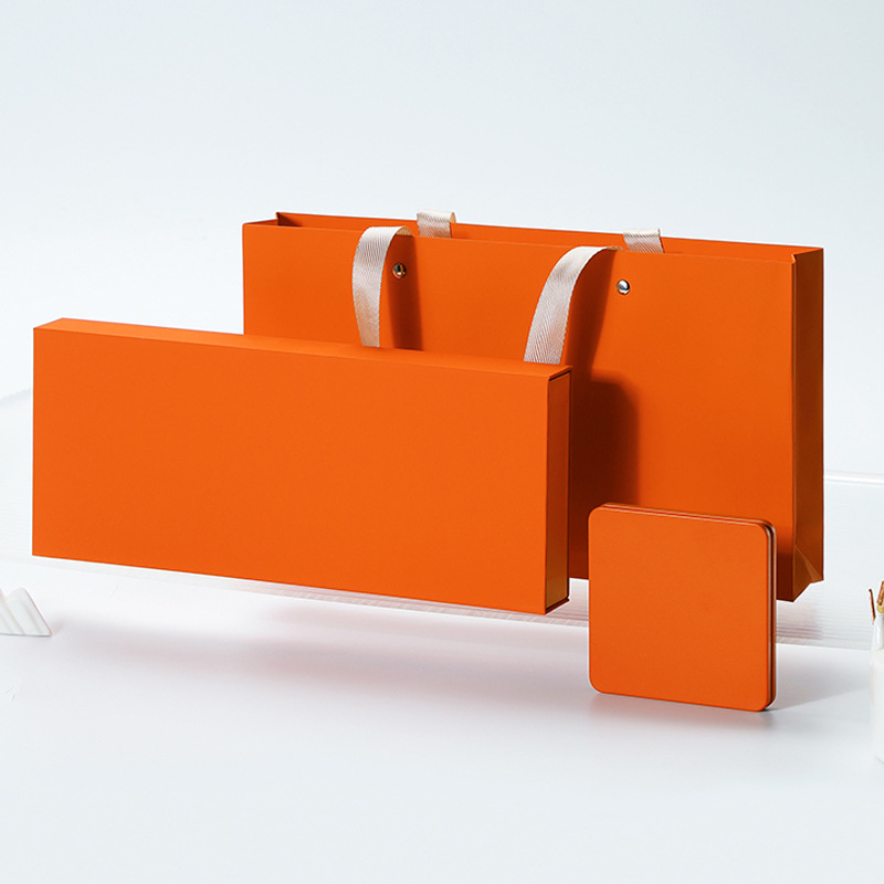 通宇通用茶叶普洱茶福鼎白茶寿眉6泡巧克力饼干茶空铁盒礼品包装