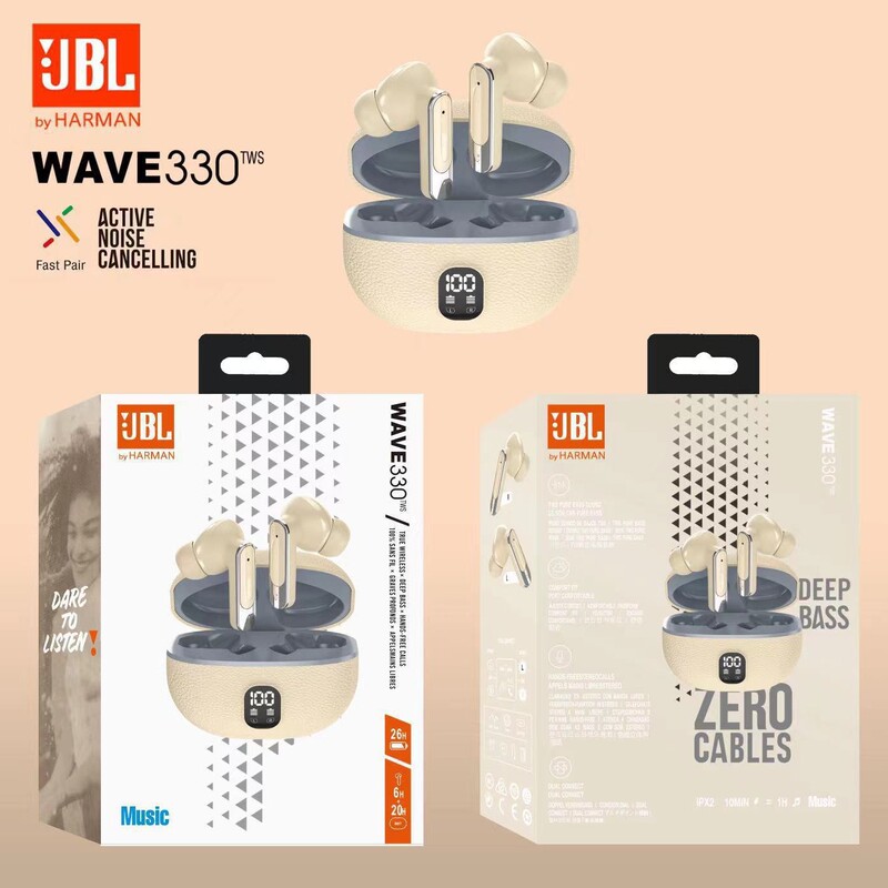 2025 new suitable for JBL WAVE330 in-ear wireless bluetooth headset sports high sound quality cross-border LOG