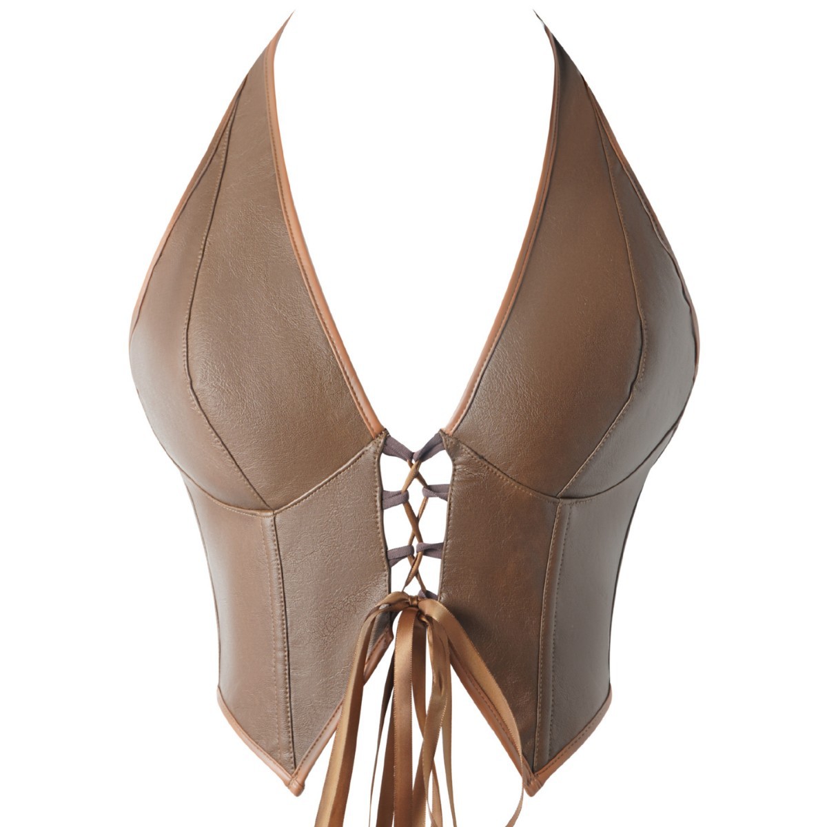 El nuevo top de tubo con cuello halter sexy se vende a través de Amazon Temu