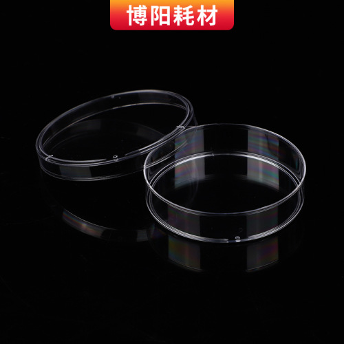 Supplier of plastic petri dishes, bacterial cell culture petri dishes, transparent disposable plastic cell culture dishes