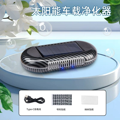 Solar Ozone Deodorizer | Hava təmizləyiciləri - 8820-carbon-fiber-chinese-packaging
