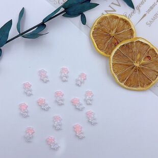 Factory Direct Sales Bouquet Luminous DIY Flow Linen Nail Art Jewelry Resin Accessories