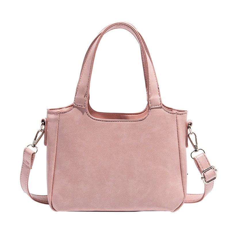 Capacious basket, fuchsia shoulder bag, one-shoulder bag