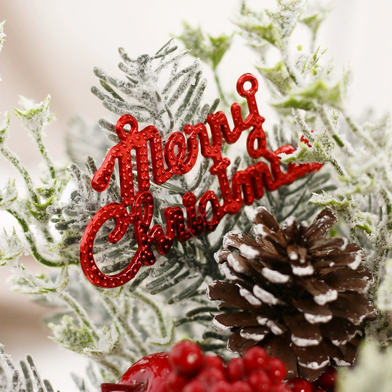 Christmas realistic small decorations, 30cm, home decor