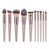 Brush for face, foundation, 10 pieces