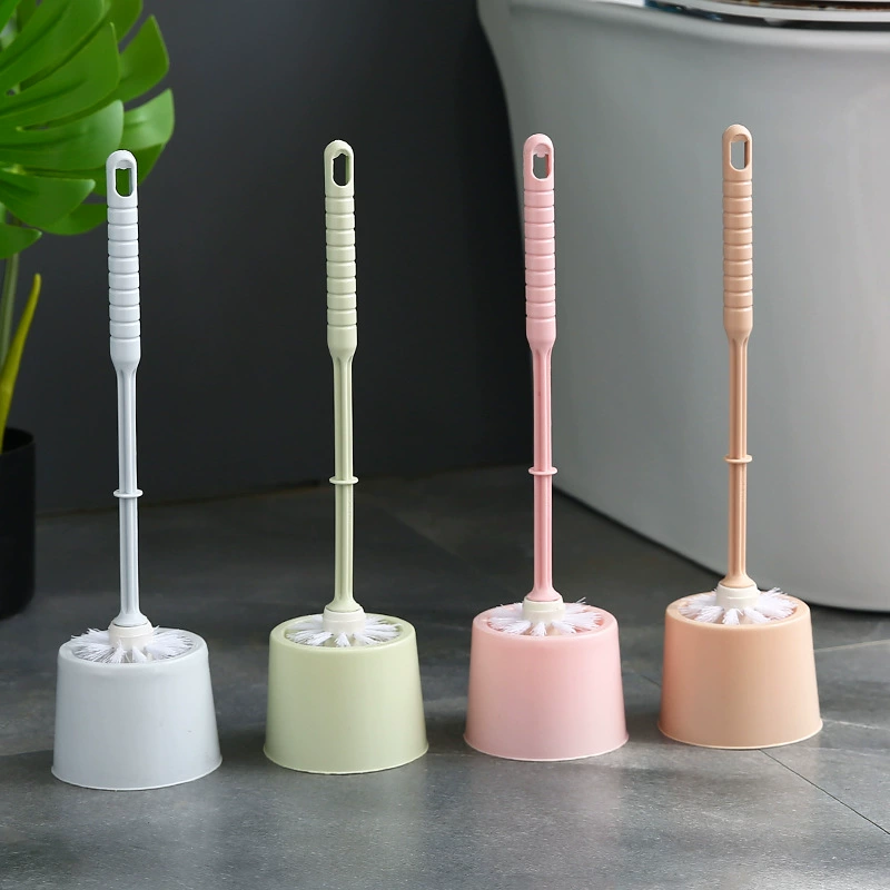 Long double-sided toilet, hygienic brush for home use