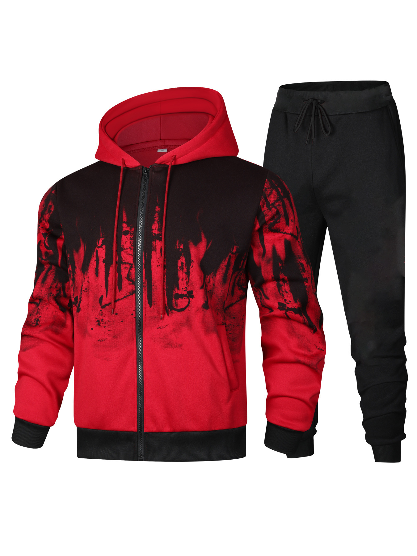 demi-season casual long-sleeve with zipper
