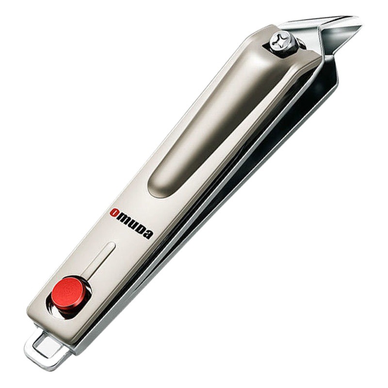 Oumeida nail clippers large and medium size small size oblique adult nail clippers a box of 12 packaging nail clippers sharp high-end