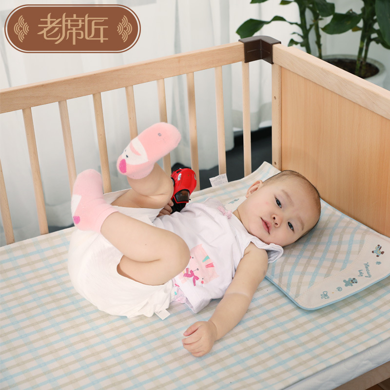 Old Mat Maker Summer Breathable Anti-Prickly Heat Baby Mat Crib Bamboo Fiber Children's Newborn Kindergarten Mat