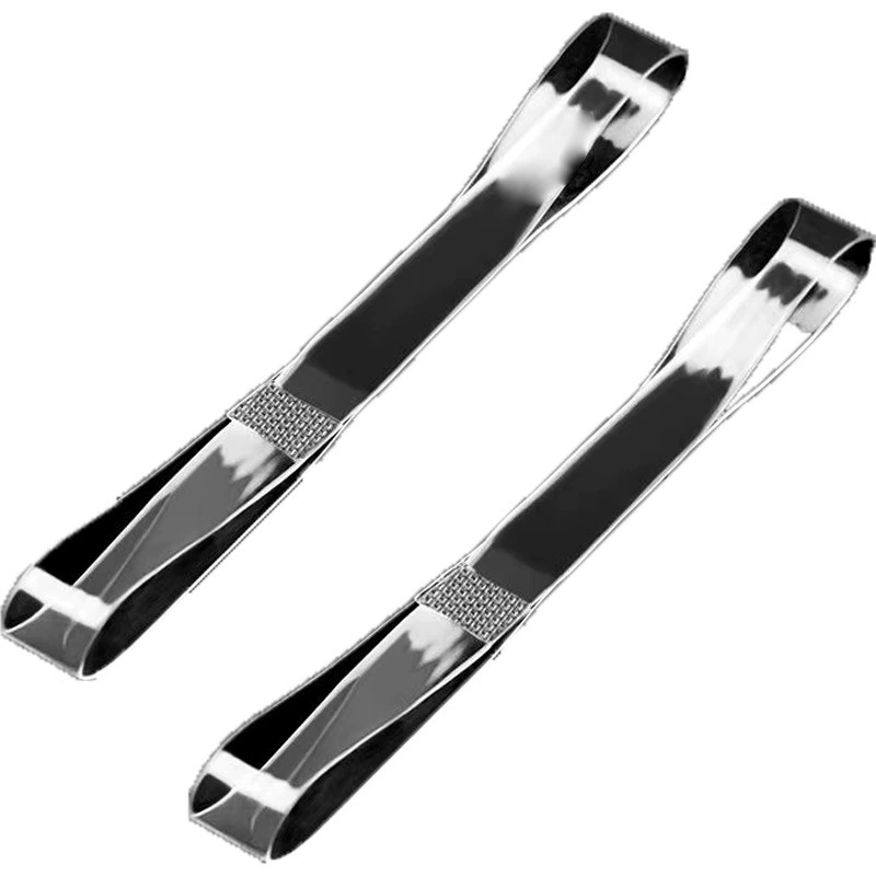 Невидимая шнуровка обуви, высокоэластичная лента с клипсами, прозрачная, 11×1×1 см