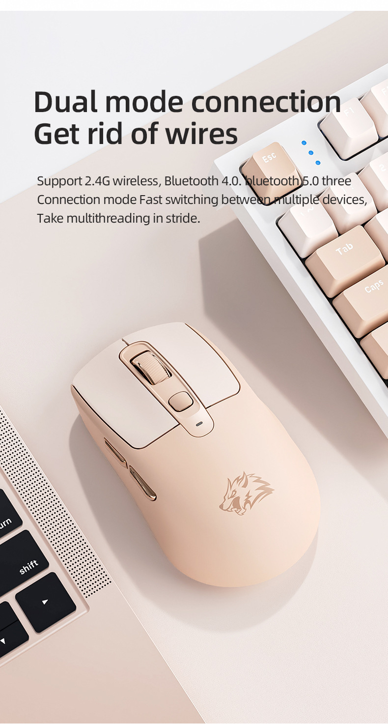 Freewolf a3 mouse wireless bluetooth reîncărcabil pentru pc_voghion.com