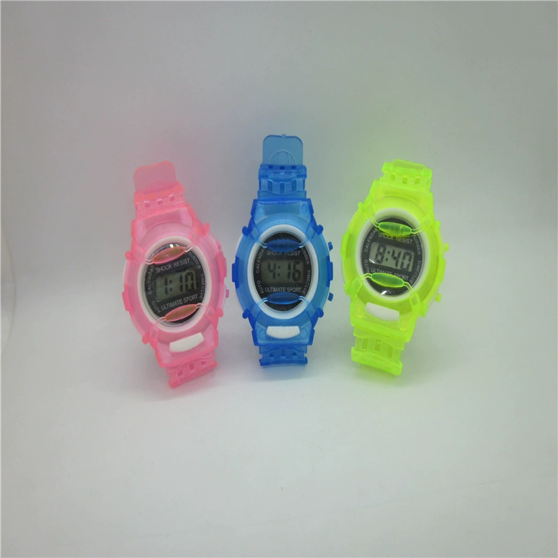 Детские часы оптом поставляют все виды упаковки 60 электронных часов практические подарки 5 юаней магазин Factory Direct
