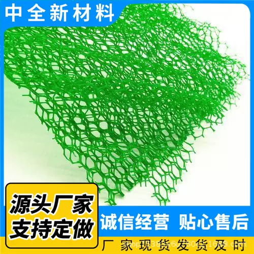 定制三维植被网厂家园林边坡固土三维土工网垫高速植草三维植被网