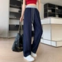 新款夏季高腰宽松香蕉裤